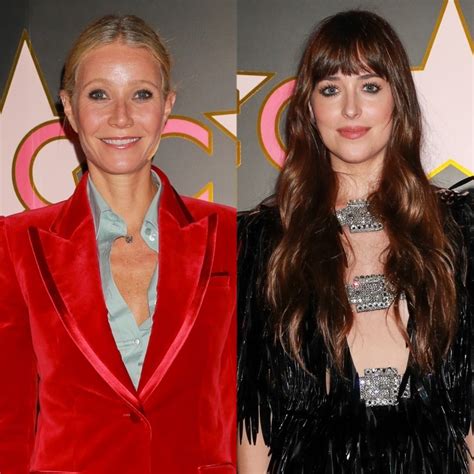 dakota johnson gwyneth paltrow|gucci fashion show gwyneth paltrow.